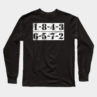 1-8-4-3-6-5-7-2 Firing Order Funny Long Sleeve T-Shirt